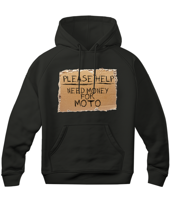 MOTO MONEY Hoody - Black